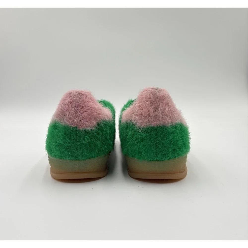 Adidas Gazelle Indoor‎ Green Glow Pink Gum JP8342 Women's Shoes Size 9.5